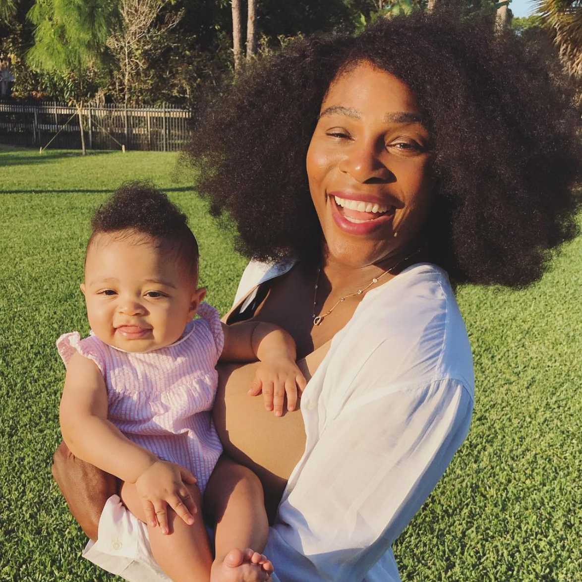 Could These Photos Of Serena Williams, Her Husband Alexis Ohanian and Their Daughter Be Any More Adorable?
